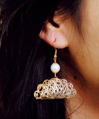 Taco Filigree Earrings 1