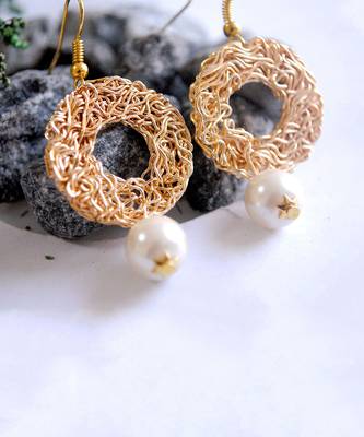 Meshed Up Earrings 3