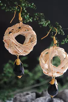 Weaved Mesh Earrings