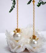 Dangling Pearl Earrings