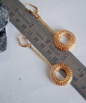 The Swinging Donuts Earrings 3
