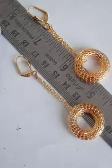 The Swinging Donuts Earrings