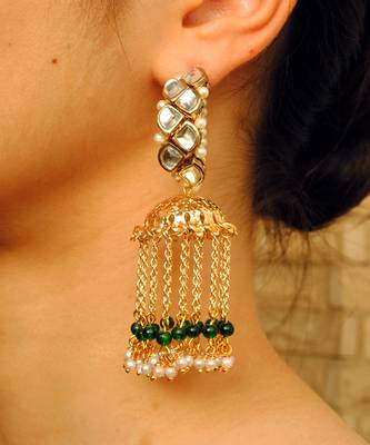 Joyful Jhoomar Hoop Earrings 1