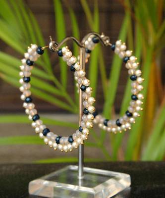 Duotone Hoops Earrings 3