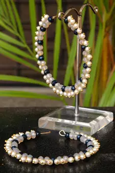 Duotone Hoops Earrings