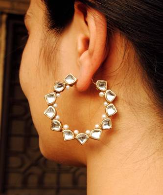 Stardust Hoop Earrings 1