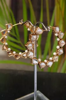 Stardust Hoop Earrings