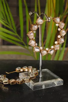 Stardust Hoop Earrings