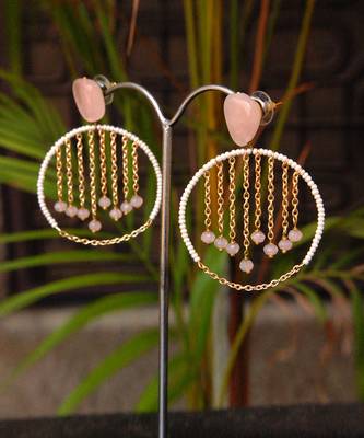 Swinging Lights Hoop Earrings 3