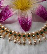 Dark Green Pearl Necklace