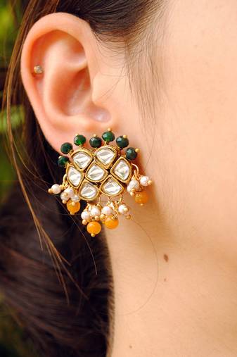Honey Comb Earrings