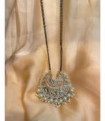 Yellow diamond mangalsutra