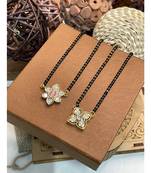 Yellow diamond mangalsutra