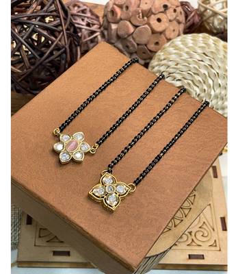 Yellow diamond mangalsutra 2