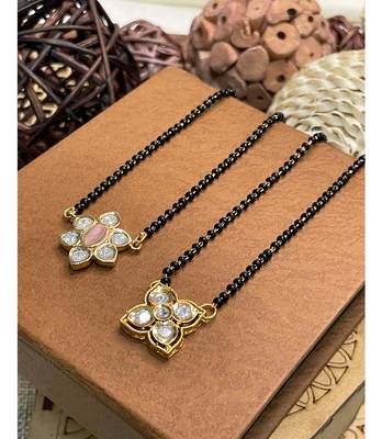 Yellow diamond mangalsutra 3
