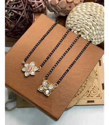 Yellow diamond mangalsutra 4