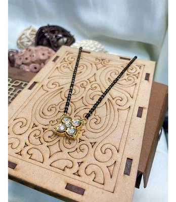 Yellow diamond mangalsutra 2