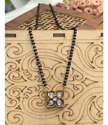 Yellow diamond mangalsutra 3