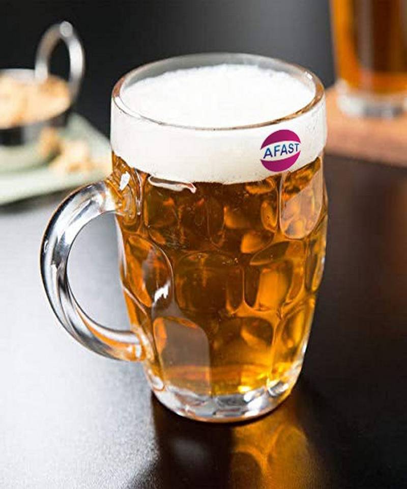 Multipurpose Beer Mug Glass Set With Handle Set Of 1