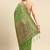 Light green woven kanchipuram silk saree with blouse