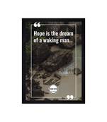 Chaque Decor Motivational Quote Texture Paper Framed Art Print for Living Room, Office, Library | 14X20 Inches