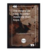 Chaque Decor Motivational Quote Texture Paper Framed Art Print for Living Room, Office, Library | 14X20 Inches