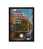 Chaque Decor Motivational Quote Texture Paper Framed Art Print for Living Room, Office, Library | 14X20 Inches