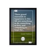 Chaque Decor Motivational Quote Texture Paper Framed Art Print for Living Room, Office, Library | 14X20 Inches