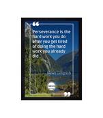 Chaque Decor Motivational Quote Texture Paper Framed Art Print for Living Room, Office, Library | 14X20 Inches