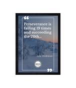 Chaque Decor Motivational Quote Texture Paper Framed Art Print for Living Room, Office, Library | 14X20 Inches