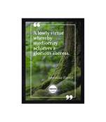 Chaque Decor Motivational Quote Texture Paper Framed Art Print for Living Room, Office, Library | 14X20 Inches