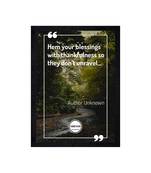 Chaque Decor Motivational Quote Texture Paper Framed Art Print for Living Room, Office, Library | 14X20 Inches