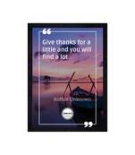 Chaque Decor Motivational Quote Texture Paper Framed Art Print for Living Room, Office, Library | 14X20 Inches