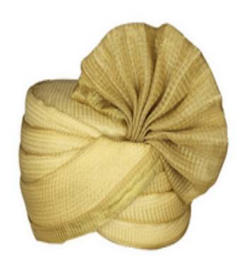 Zaridhar || Special Premium Mooga Pagdi/ Turban Wedding/function for Men & Women (Free Size) II Pack of 10  || Gold 1