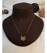 Yellow diamond mangalsutra