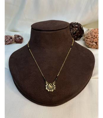 Yellow diamond mangalsutra 2
