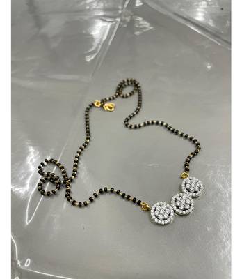 Yellow diamond mangalsutra 2