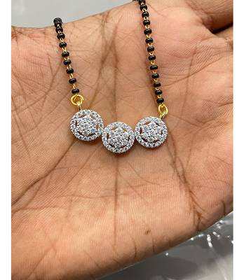 Yellow diamond mangalsutra 3