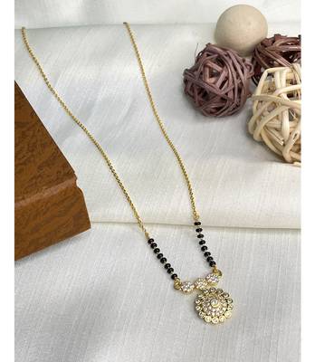 Yellow diamond mangalsutra 2