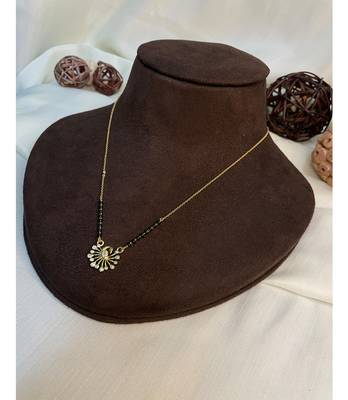 Yellow diamond mangalsutra 2