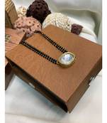 Yellow diamond mangalsutra