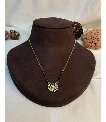 Yellow diamond mangalsutra 3