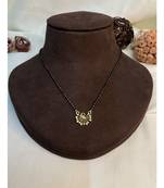 Yellow diamond mangalsutra