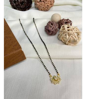 Yellow diamond mangalsutra 2