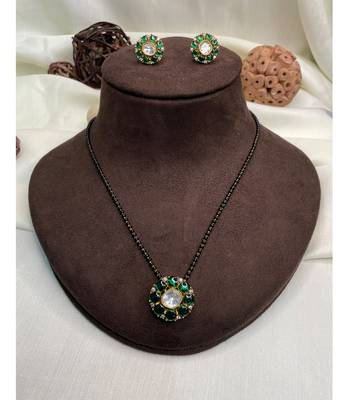 Yellow diamond mangalsutra 2