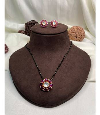 Yellow diamond mangalsutra 2