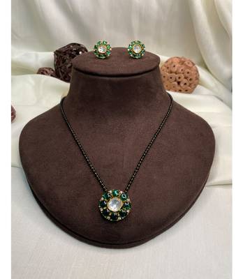 Yellow diamond mangalsutra 3
