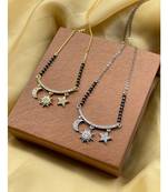 Yellow diamond mangalsutra