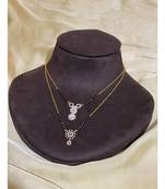 Yellow diamond mangalsutra