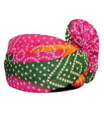 Zaridhar || Special Jaipuri Pagdi/ Turban Wedding/function for Men & Women (Free Size) II Pack of 10 || Multicolor 5